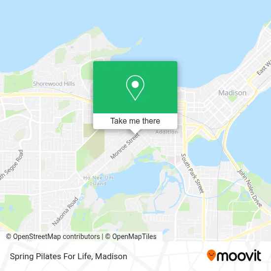 Spring Pilates For Life map