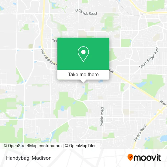 Handybag map