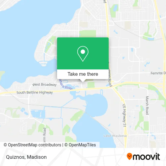 Quiznos map