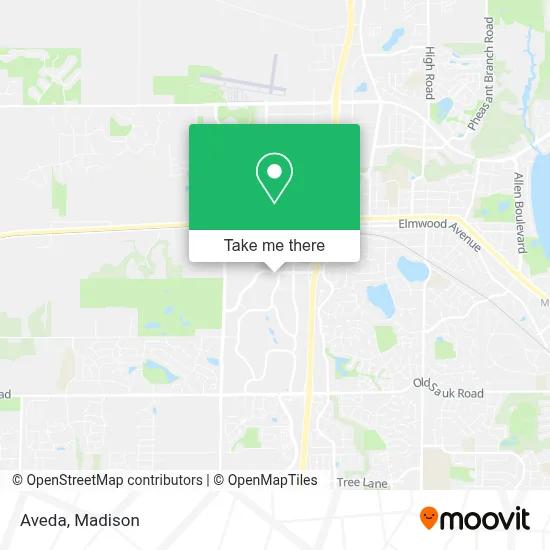 Aveda map