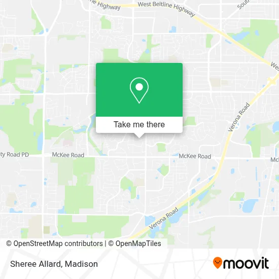 Sheree Allard map