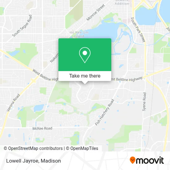 Lowell Jayroe map