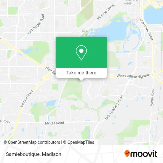 Samieboutique map