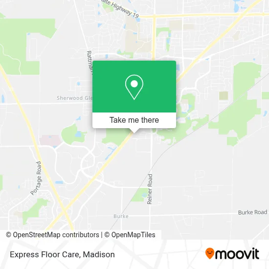 Express Floor Care map