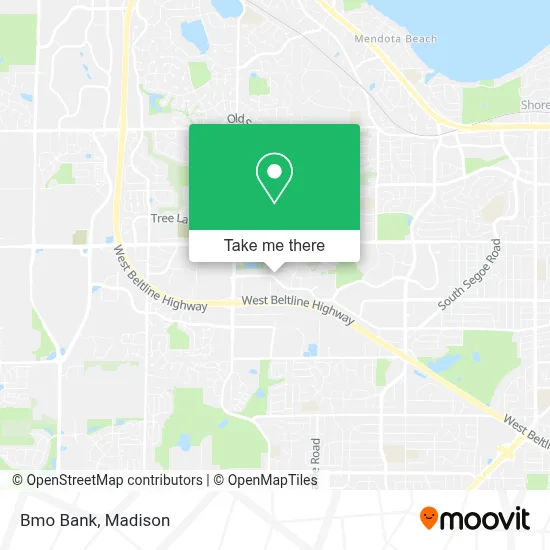 Bmo Bank map