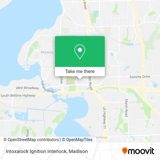 Intoxalock Ignition Interlock map