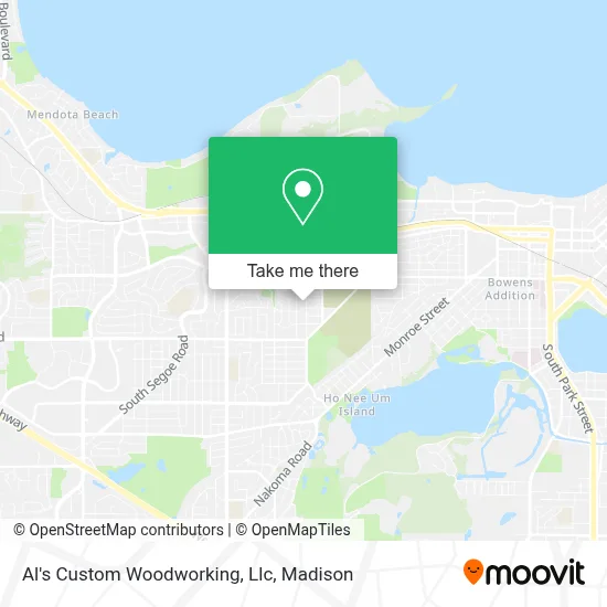 Al's Custom Woodworking, Llc map