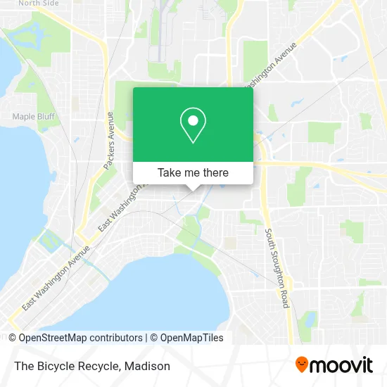 The Bicycle Recycle map