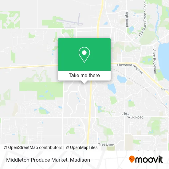 Middleton Produce Market map