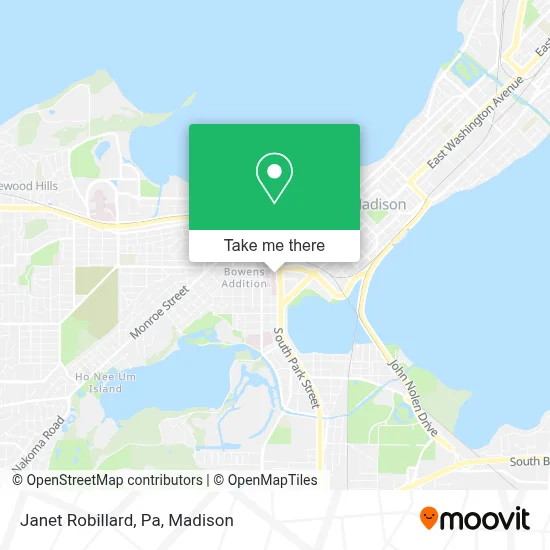 Janet Robillard, Pa map