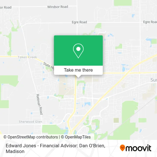Edward Jones - Financial Advisor: Dan O'Brien map