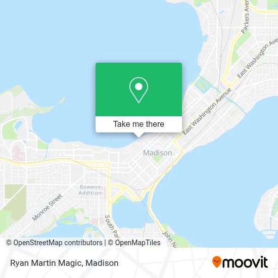Ryan Martin Magic map