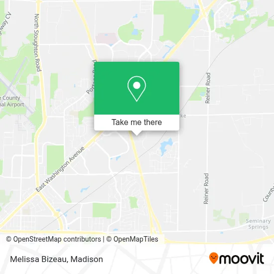 Melissa Bizeau map