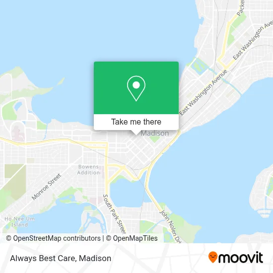 Always Best Care map