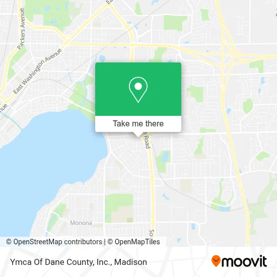 Ymca Of Dane County, Inc. map