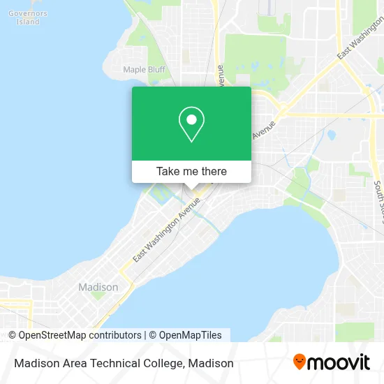 Madison Area Technical College map