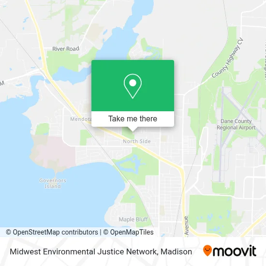 Midwest Environmental Justice Network map