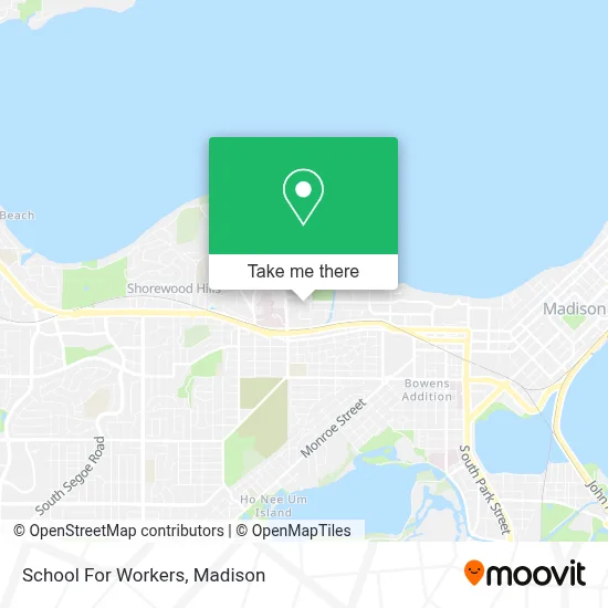 School For Workers map