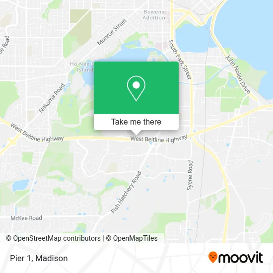 Pier 1 map