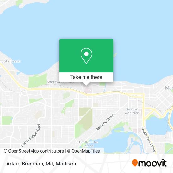 Adam Bregman, Md map