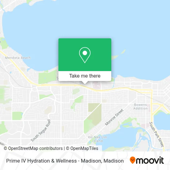Prime IV Hydration & Wellness - Madison map
