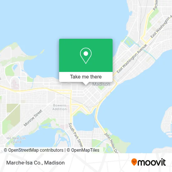 Marche-Isa Co. map