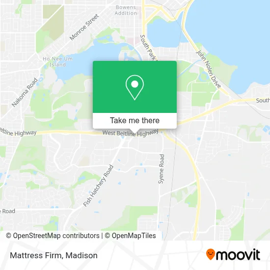 Mattress Firm map