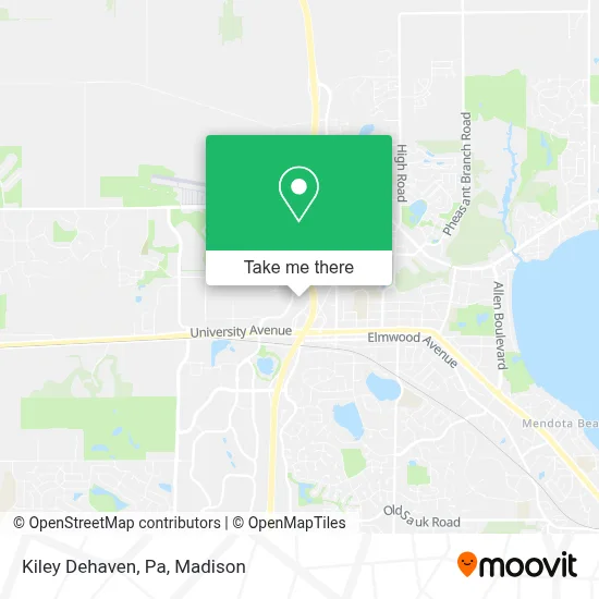 Kiley Dehaven, Pa map