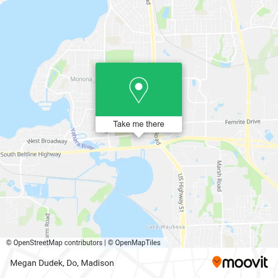 Megan Dudek, Do map