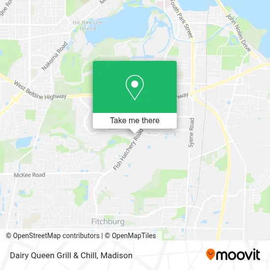 Dairy Queen Grill & Chill map