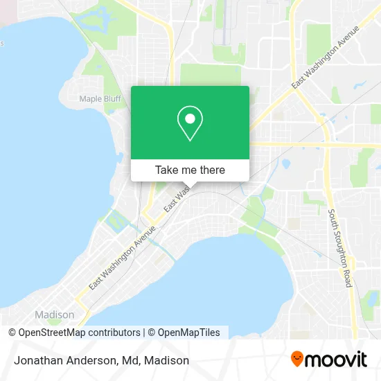 Jonathan Anderson, Md map