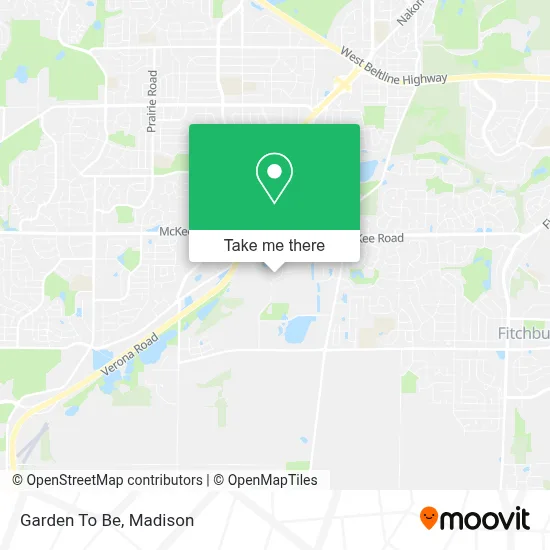 Garden To Be map