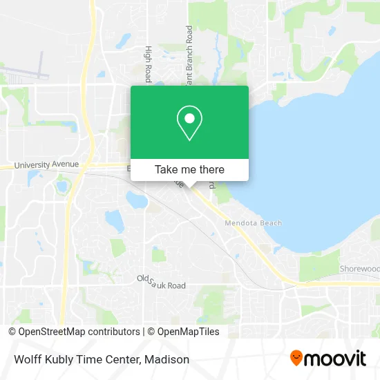 Wolff Kubly Time Center map