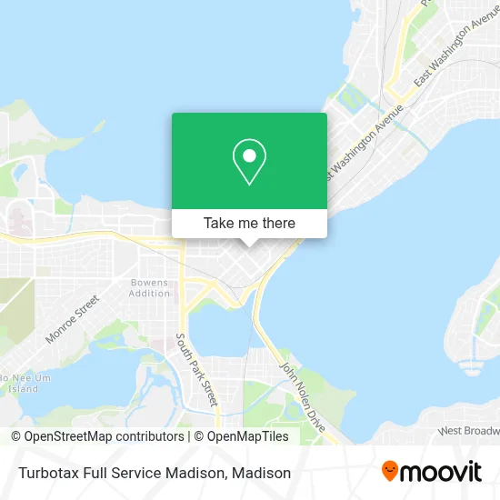 Turbotax Full Service Madison map