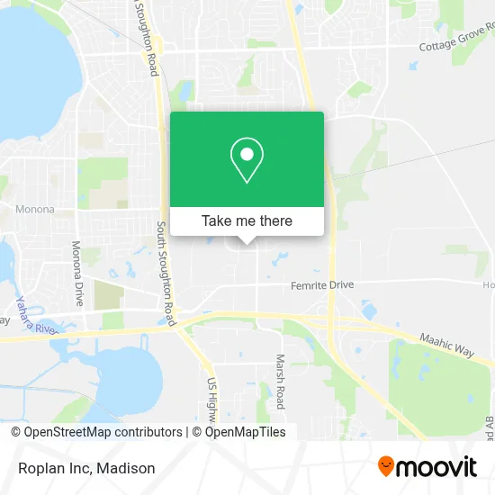 Roplan Inc map