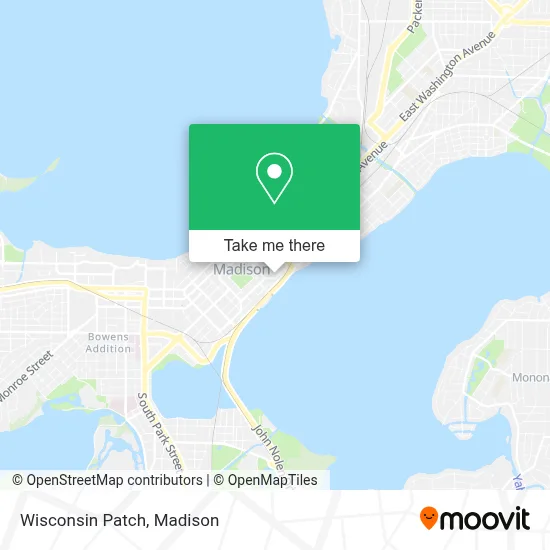 Wisconsin Patch map