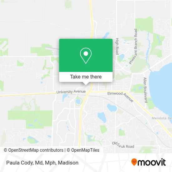 Paula Cody, Md, Mph map