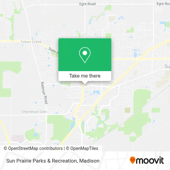 Sun Prairie Parks & Recreation map