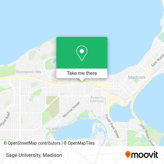 Sage University map