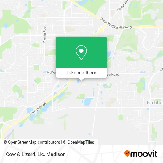 Cow & Lizard, Llc map