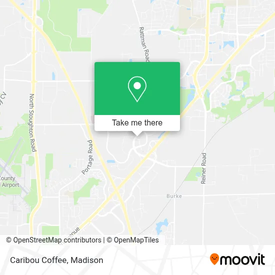 Caribou Coffee map
