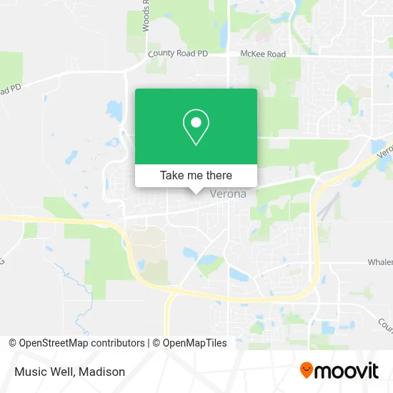 Music Well map