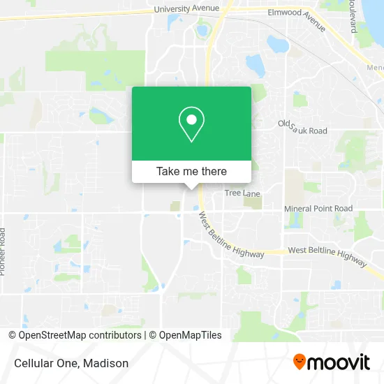 Cellular One map