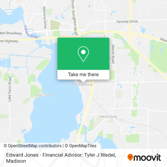 Edward Jones - Financial Advisor: Tyler J Wedel map