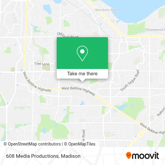 608 Media Productions map