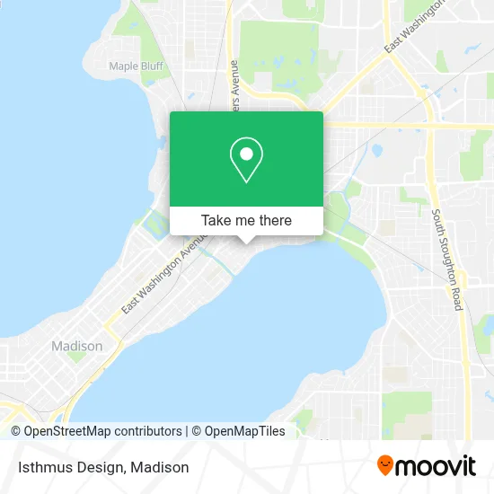 Isthmus Design map