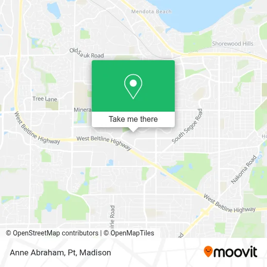 Anne Abraham, Pt map