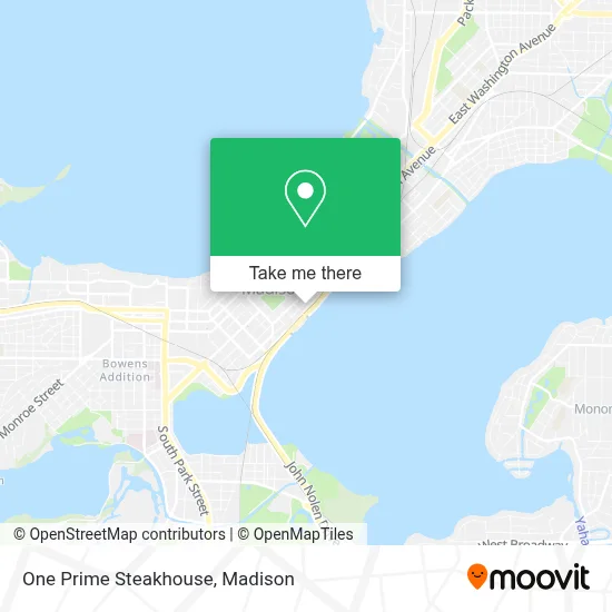 One Prime Steakhouse map