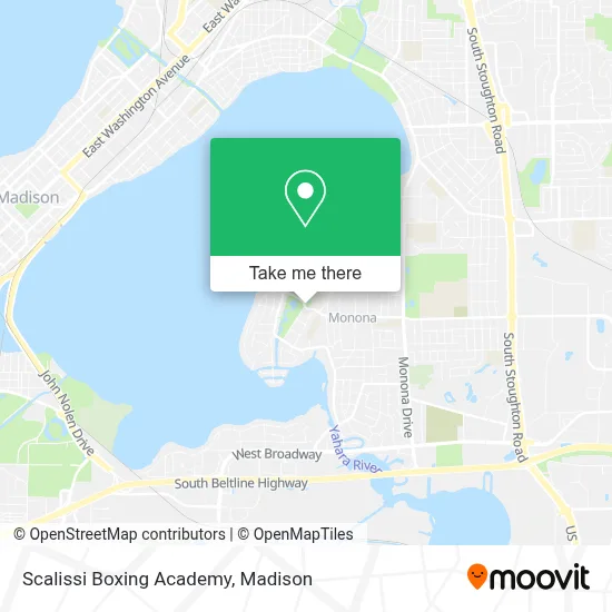Scalissi Boxing Academy map
