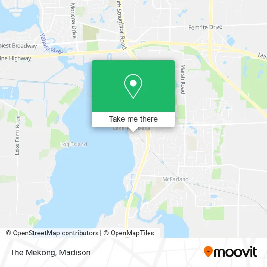The Mekong map